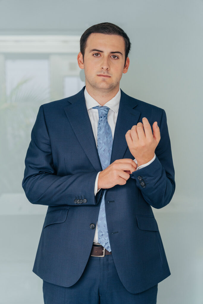 Martín Muñoz posando ante la cámara